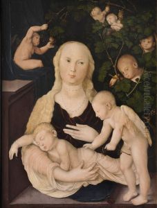 Virgin of the Vine Trellis by Hans Baldung Grien