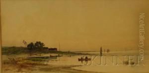 Dories Off The Shore by Carl Weber