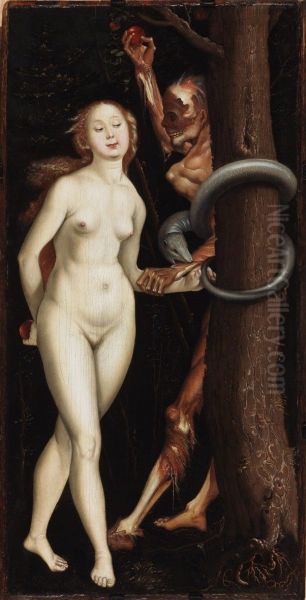 Eve, the Serpent, and Death - view 1