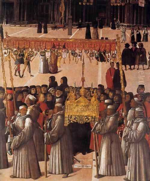 Procession in Piazza San Marco (detail) 2 - view 1