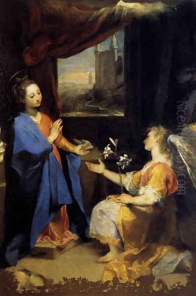 Annunciation 1582-84 by Federico Fiori Barocci