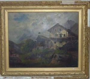 Chalet Dans La Montagne