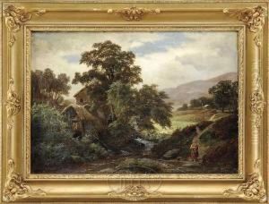 The Walk To The Mill by Paul Weber