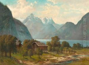 Gebirgs- Und Seelandschaft Gebirgs- Und Seelandschaft