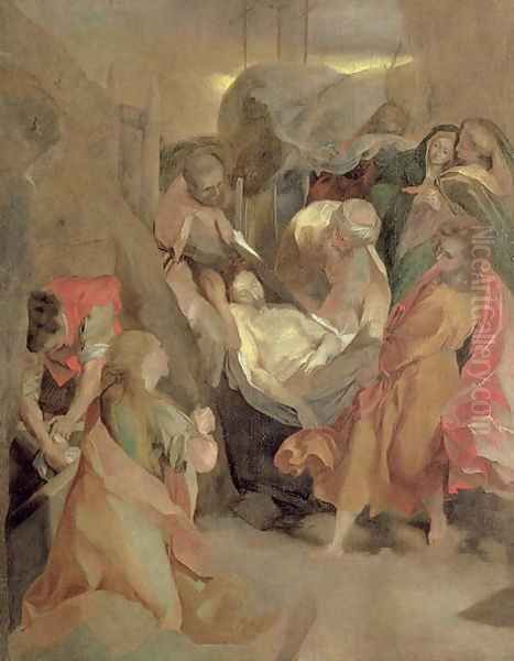 The Entombment of Christ by Federico Fiori Barocci