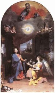 Annunciation 1592-96 by Federico Fiori Barocci