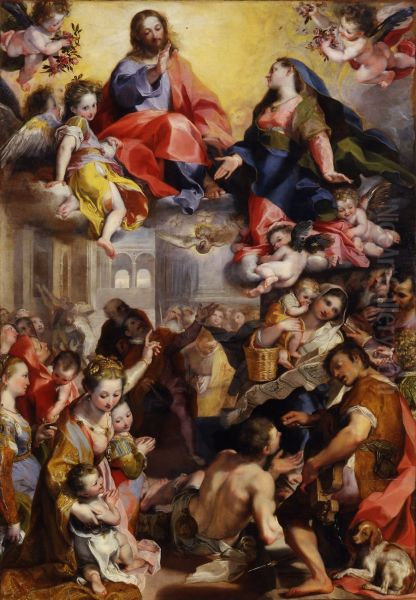 Madonna del Popolo 1575-79 by Federico Fiori Barocci