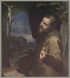 Saint Francis ca by Federico Fiori Barocci