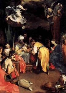 The Circumcision 1590 by Federico Fiori Barocci
