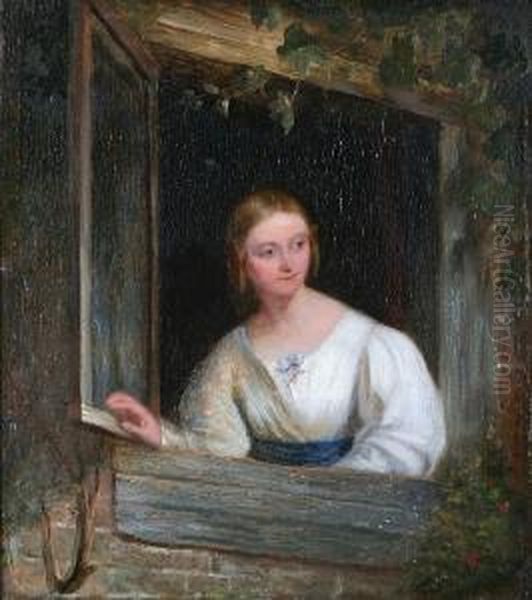 A Young Maid At A Window - view 1
