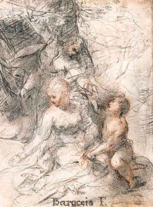 The Rest on the Flight into Egypt 2 by Federico Fiori Barocci