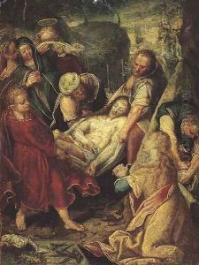 The Entombment 2 by Federico Fiori Barocci
