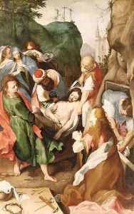 The Entombment 3 by Federico Fiori Barocci