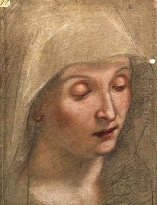 The head of the Virgin by Federico Fiori Barocci