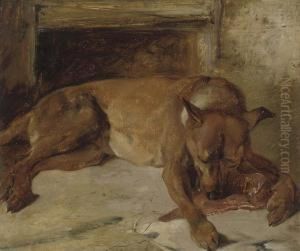 An Afternoon Rest by Henry Weekes