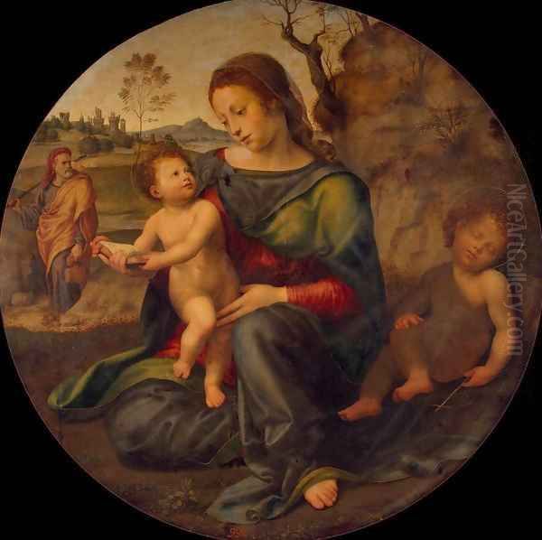 Holy Family with St John the Baptist - view 1