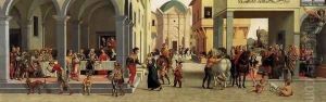 Scenes from the Story of Tobias (2) by Giuliano Bugiardini