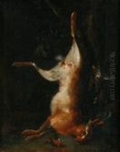 A Dead Hare And Birds by Jan Baptist Weenix
