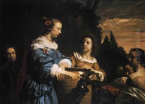 Pharaoh's Daughter with Her Attendants and Moses in the Reed Basket 1661
