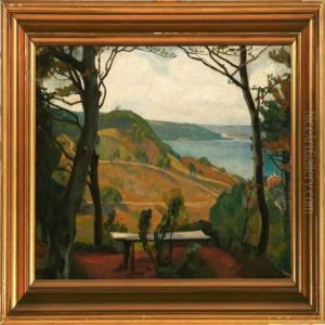 Overlooking Munkebjerg Hill In Vejle