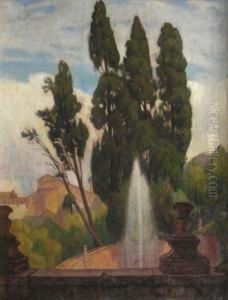 Vue D'italie by Einar, Lili Elbe Wegener