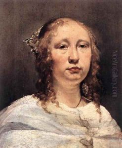 Portrait of a Young Woman by Jan De Bray