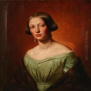 Portrait Of The Artist's Sister, Sofie Wegener