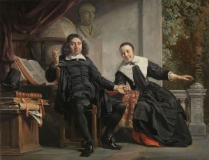 Haarlem Printer Abraham Casteleyn and His Wife Margarieta van Bancken
