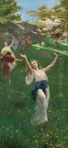 Spring by John Reinhard Weguelin
