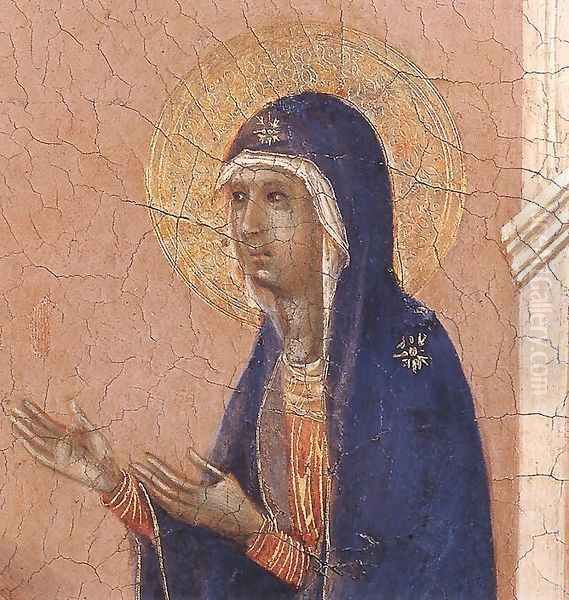 Announcement of Death to the Virgin (detail 1) 1308-11 - view 1