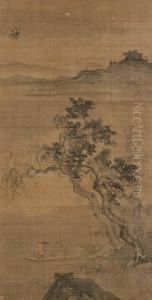 Fishing Alone In The Winter by Wu Wei