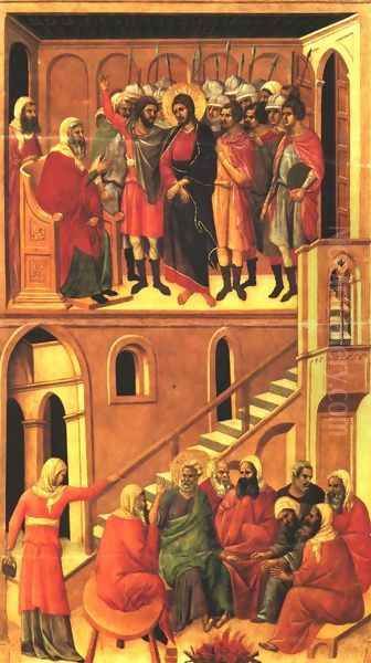 Christ before Annas and Peter Denying Jesus 1308-11 - view 1