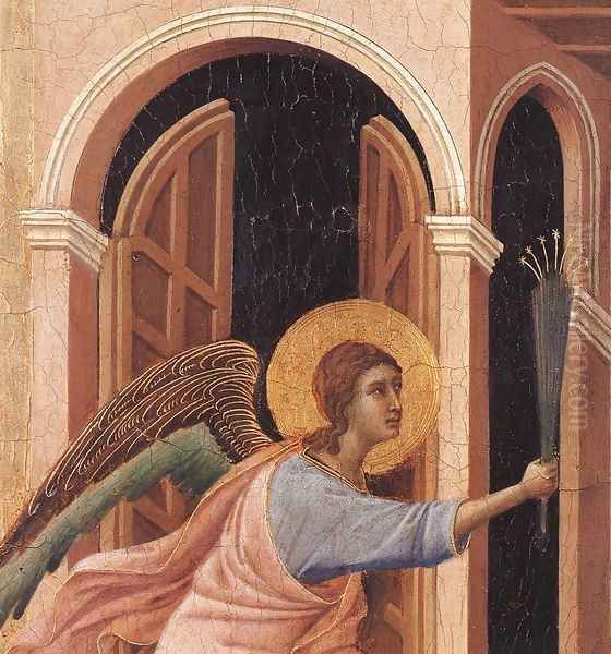 Announcement of Death to the Virgin (detail 2) 1308-11 - view 1