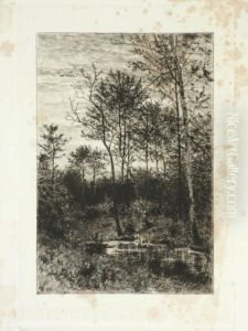 Am Weiher by Eduard Weichberger
