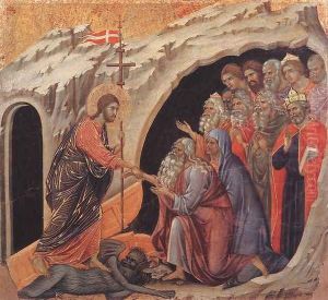 Descent to Hell 1308-11 by Duccio Di Buoninsegna