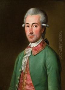 Portrat Eines Edelmannes by Ignaz Joseph Weidlich