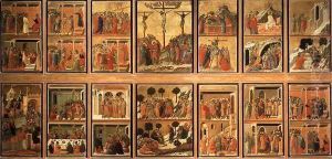 Stories of the Passion (Maesta, verso) 1308-11