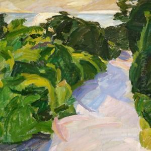 "solopgang, Christianso" (sunrise, Christianso) by Edvard Weie