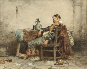 Schlafender Musketier by Johannes Weiland
