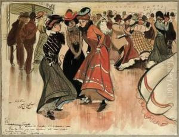 Scene De Bal Populaire - view 1