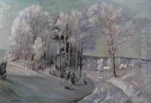 Winter Landscape by Paul Weimann
