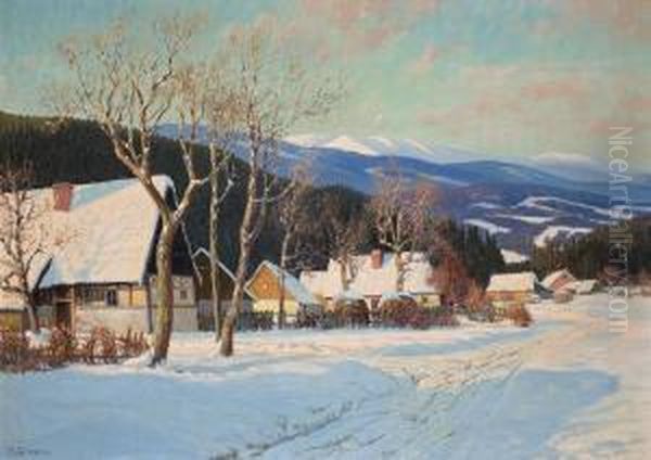 Winter In The Mountains - view 1