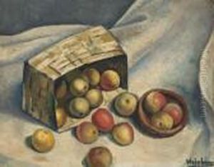 Nature Morte Aux Pommes by Abraham Weinbaum