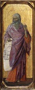 Isaiah 1308-11 by Duccio Di Buoninsegna