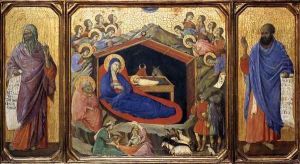 Nativity between Prophets Isaiah and Ezekiel 1308-11
