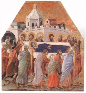 Funeral 1308-11 by Duccio Di Buoninsegna