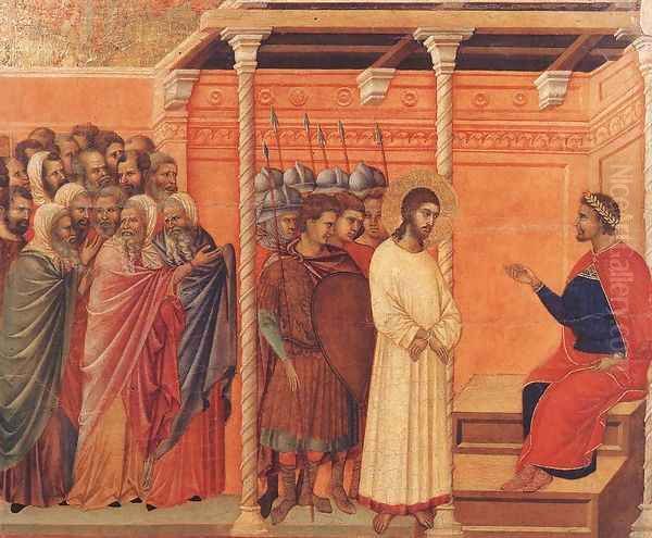 Christ Before Pilate Again 1308-11 - view 1