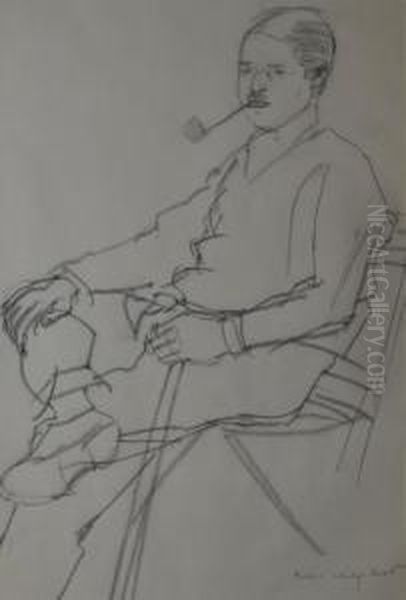 Homme A La Pipe - view 1