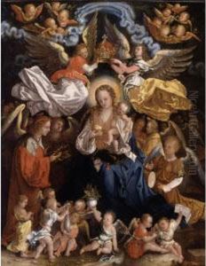 Glorification Of The Virgin by Georg Weingarten
