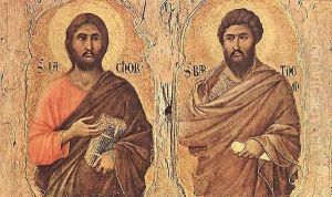 Maesta (detail 8) 1308-11 by Duccio Di Buoninsegna